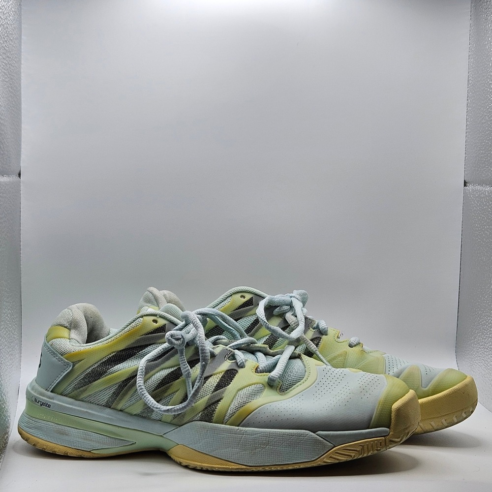 K Swiss Womens Tennis Shoes‎ Size 9 Light Blue Yellow SurgeLite Athletic Sneaker